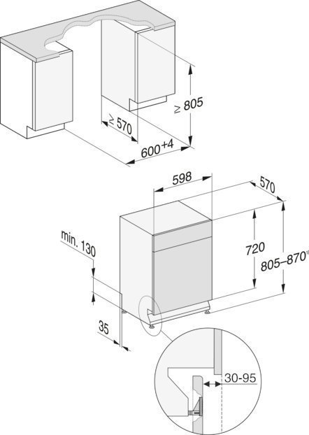 4002516903413_2.jpg MIELE G 5611 SCU Active Geschirrspüler (unterbaufähig, 598 mm breit, 45 dB (A), A)