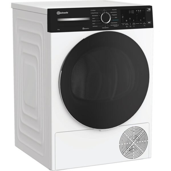 BAUKNECHT BT 87A WB Wärmepumpentrockner (8 kg, Weiß)