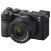 SONY Alpha 7C II Kit (ILCE-7CM2L) Vollformat Kamera mit Objektiv 28 – 60 mm, 7,5 cm Display Touchscreen, WLAN
