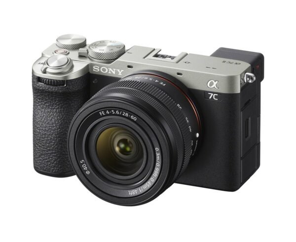 SONY Alpha 7C II Kit (ILCE-7CM2LS) Vollformat Kamera mit Objektiv 28 – 60 mm, 7,5 cm Display Touchscreen, WLAN