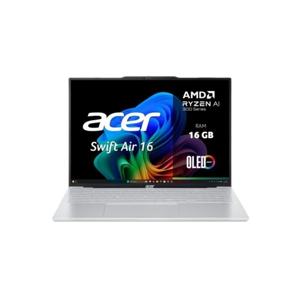 4711474781147_1.jpg ACER Swift Air 16 OLED (SFA16-61M-R1ZM) mit Tastaturbeleuchtung, Copilot+ PC – 16 Zoll – AMD Ryzen™ AI 5 330 – 16 GB – 512 GB – AMD Radeon™ Onboard Graphics – Windows 11 Home