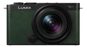 PANASONIC LUMIX DC-S9 D.OLIVE+18-40MM/F4.5-6.3 Systemkamera mit Objektiv 18 – 40 mm, 7,6 cm Display Touchscreen, WLAN