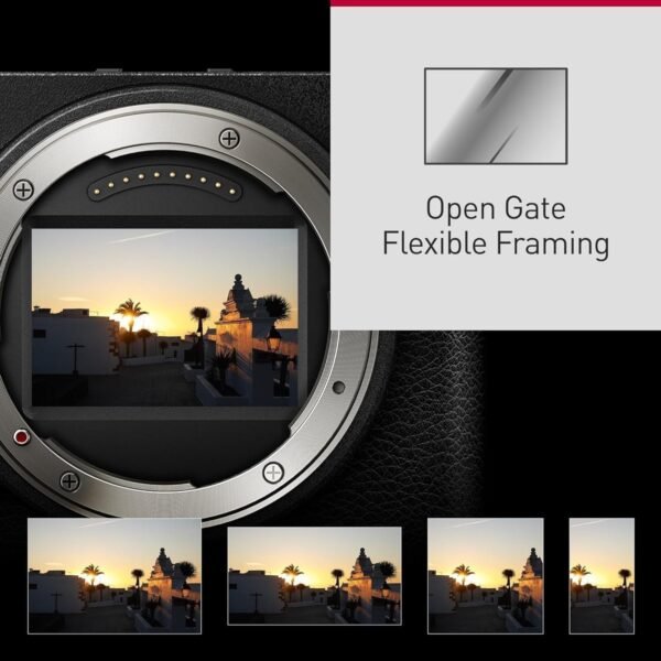 5025232968985_6.jpg PANASONIC LUMIX S9 JET BLACK+20-60MM/F3.5-5.6 S Systemkamera mit Objektiv 20 – 60 mm, 7,6 cm Display Touchscreen, WLAN