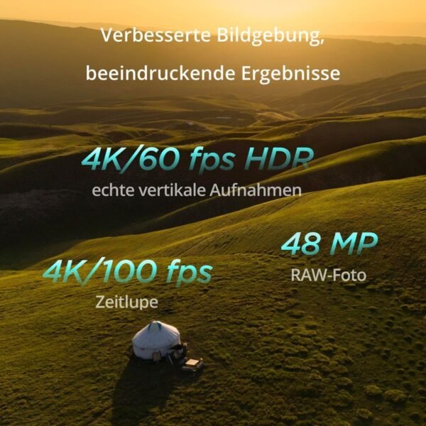 DJI Mini 4 Pro Fly More Combo (DJI RC 2)  Mini-Kameradrohne, Grau