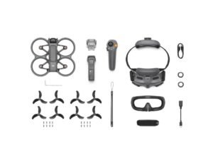 DJI Avata 2 Fly More Combo (Single Battery) Kameradrohne, Schwarz