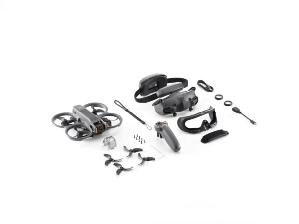 DJI Avata 2 Fly More Combo (Single Battery) Kameradrohne, Schwarz